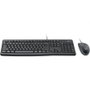 Logitech MK120 Combo de Teclado y Ratón USB, Distribución Inglesa UK